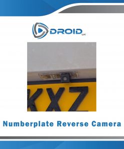 BMW reversing camera numberplate