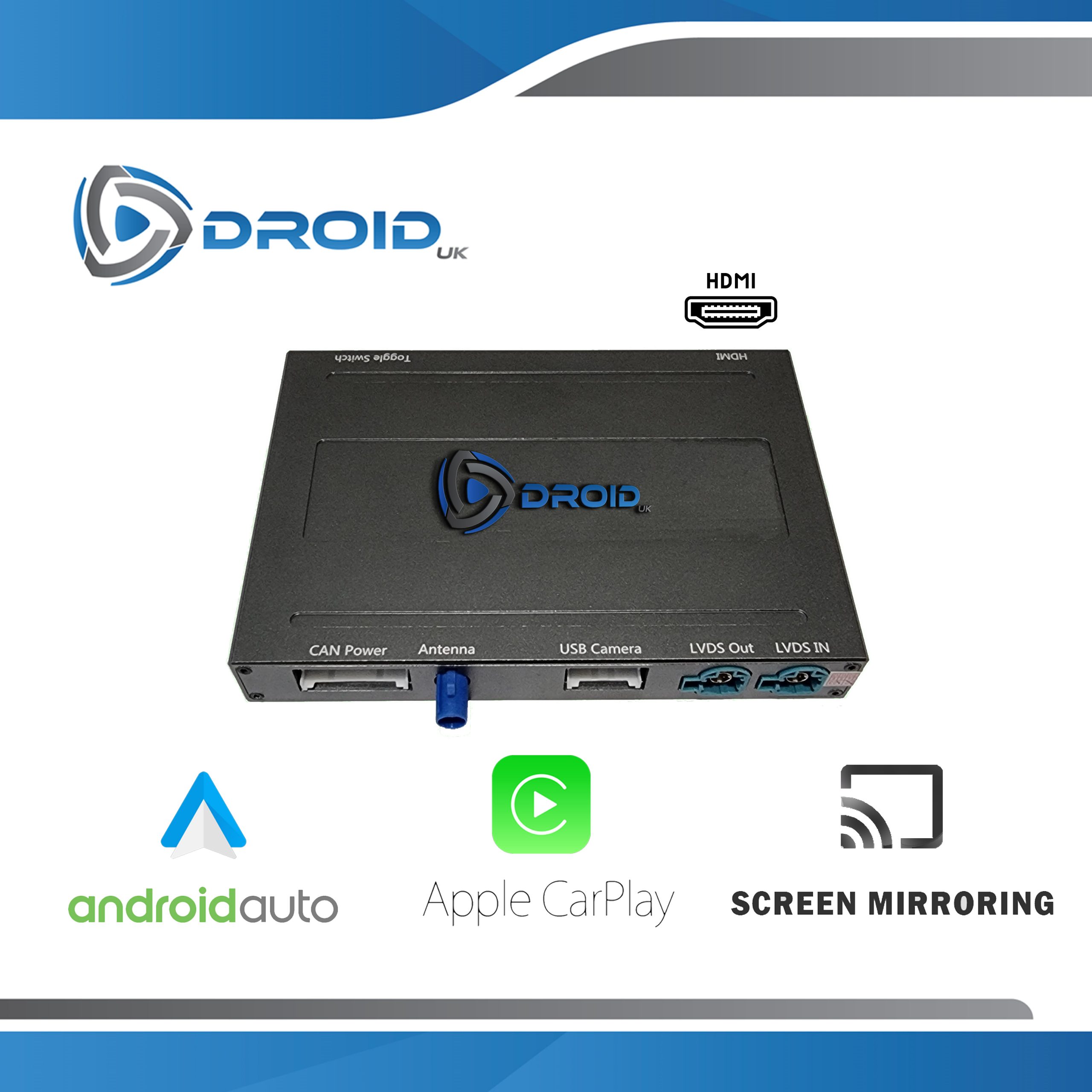BMW Wireless Apple Carplay / Android Auto - MMI Box - Droid UK
